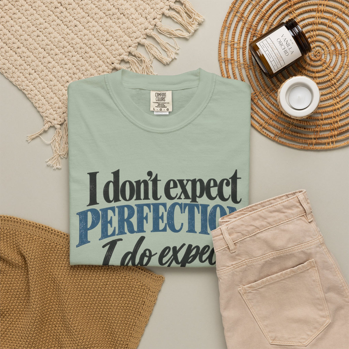 I Don’t Expect Perfection
